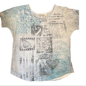 Mudd Love Shirt Size S